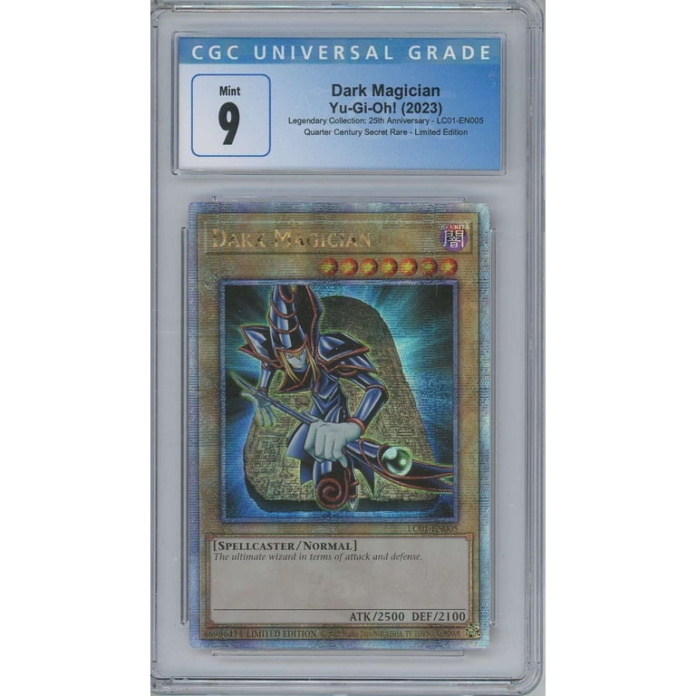 YuGiOh Legendary Collection 25th Anniversary Edition Dark Magician Egyptian God Single Card (CGC 9) - Walmart.com YuGiOh Legendary Collection 25th Anniversary Edition Dark Magician Egyptian God Single Card (CGC 9) - Walmart.com