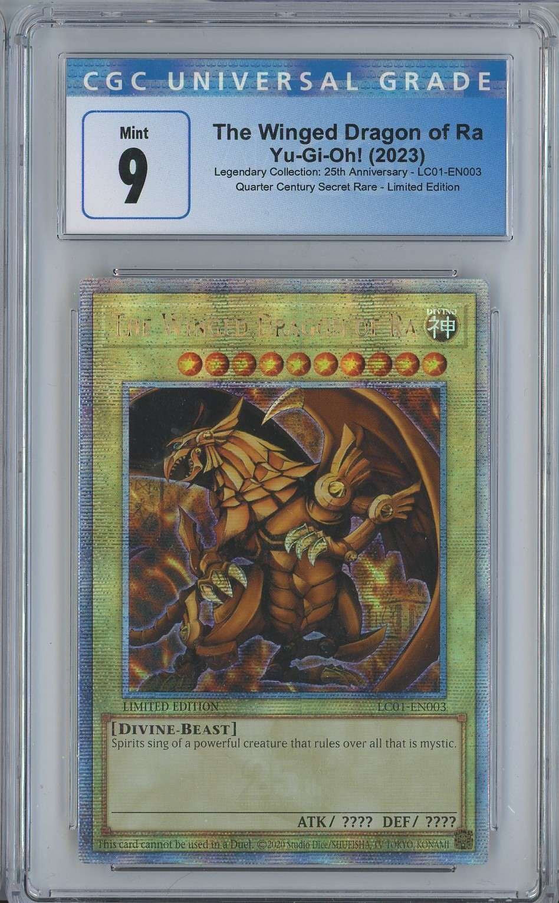 yugioh ra god card Complete Custom Deck for Yu-Gi-Oh! At over 30cm tall YuGiOh Legendary Collection 25th Anniversary