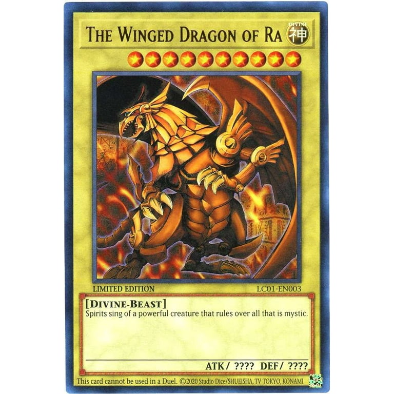 遊戯王OCG デュエルモンスターズ EGYPTIAN GOD - THE WINGED DRAGON OF RA YuGiOh Legendary Collection 25th Anniversary Edition The