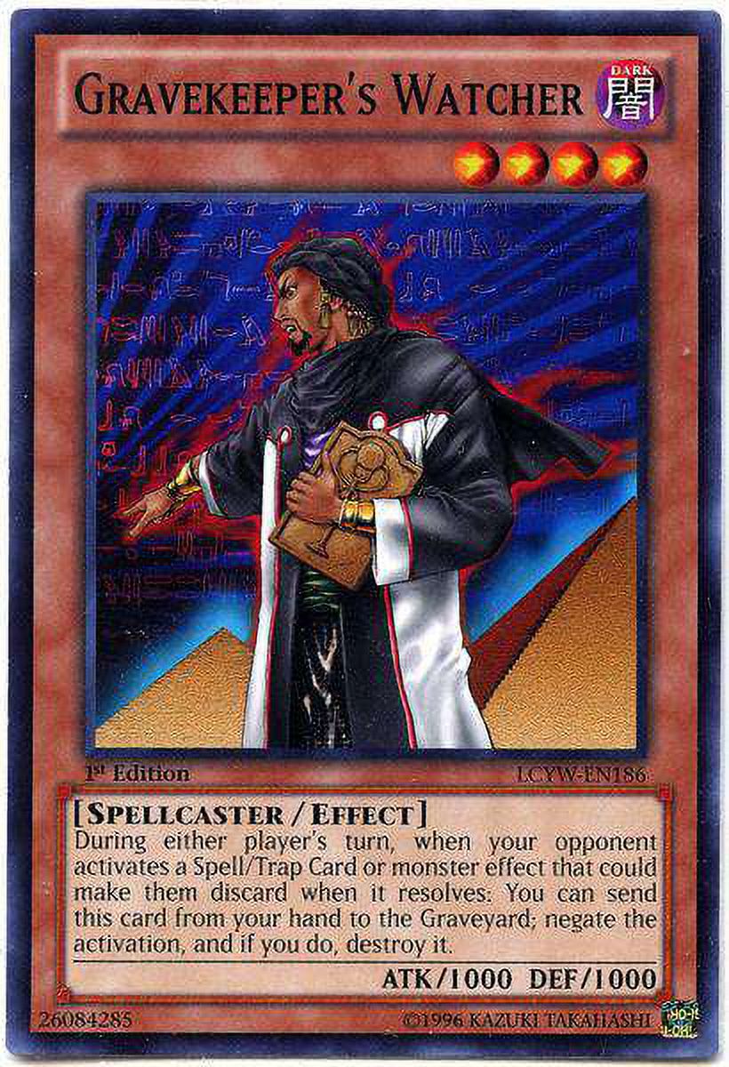 YuGiOh Legendary Collection 3 Common Gravekeeper's Watcher LCYWEN186