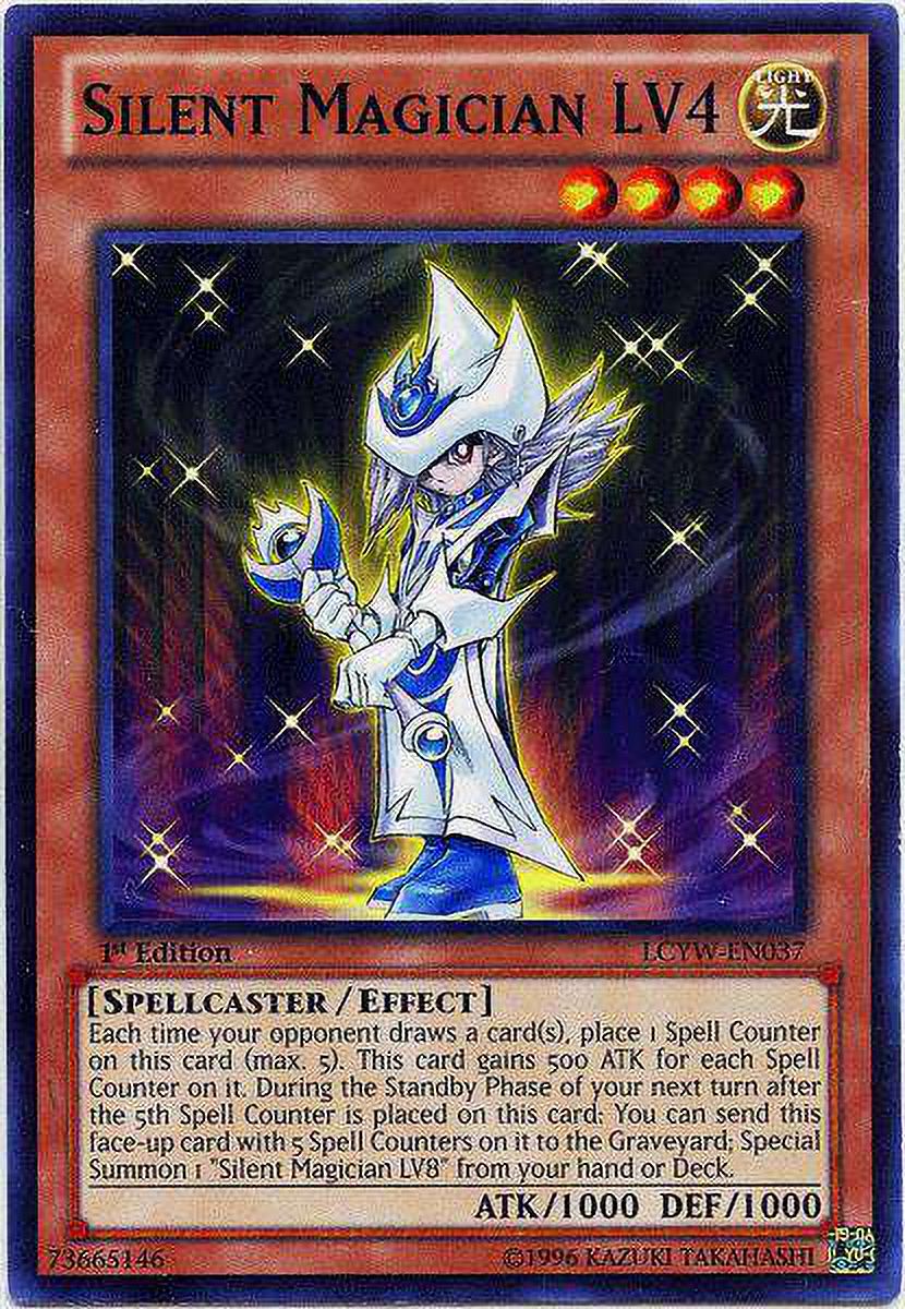 yugioh card silent magician Andoryu Anzuru may be 1st or Unlimited Edition Yu-Gi-Oh! Silent Magician 12cm Duel