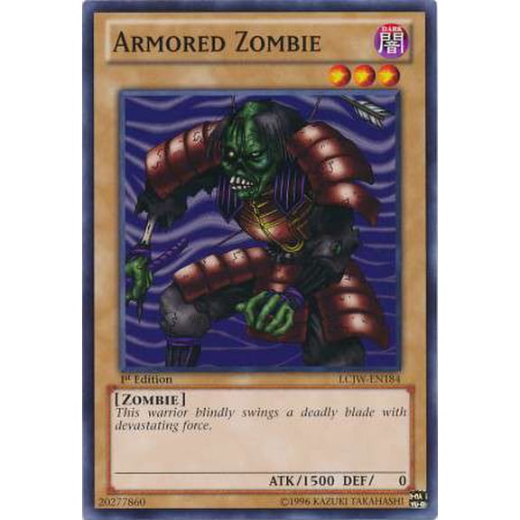 YuGiOh Legendary Collection 4: Joey's World Common Armored Zombie LCJW-EN184