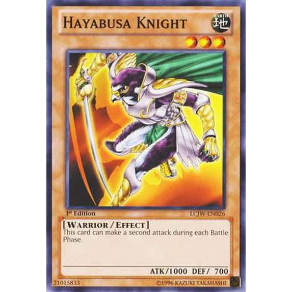 YuGiOh Legendary Collection 4: Joey's World Common Hayabusa Knight LCJW-EN026