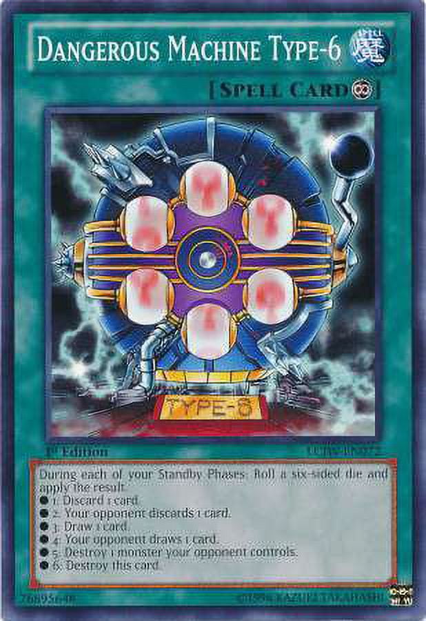 YuGiOh Legendary Collection 4: Joey's World Dangerous Machine Type-6 LCJW-EN072  - Walmart.com