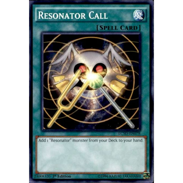 YuGiOh Legendary Collection Mega Pack Common Resonator Call LC5D-EN078 -  Walmart.com