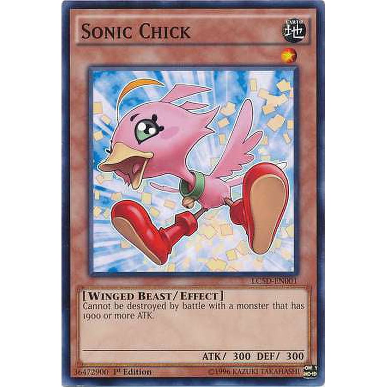 YuGiOh Legendary Collection Mega Pack Common Sonic Chick LC5D-EN001 -  Walmart.com