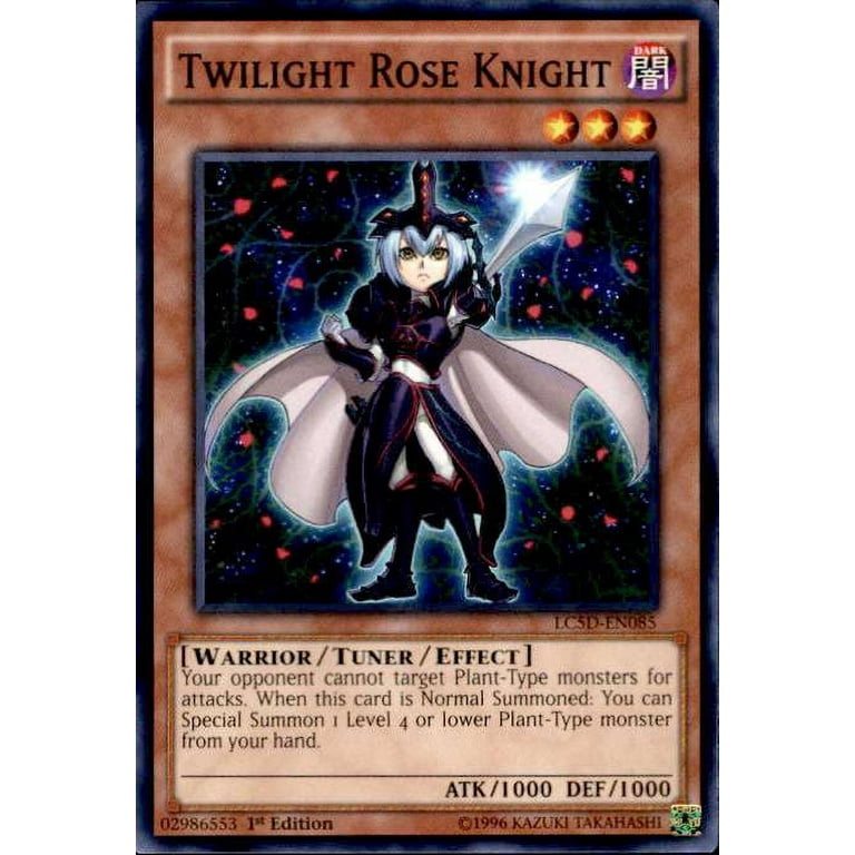 YuGiOh Legendary Collection Mega Pack Common Twilight Rose Knight LC5D-EN085 YuGiOh Legendary Collection Mega Pack Common Twilight Rose Knight LC5D-EN085