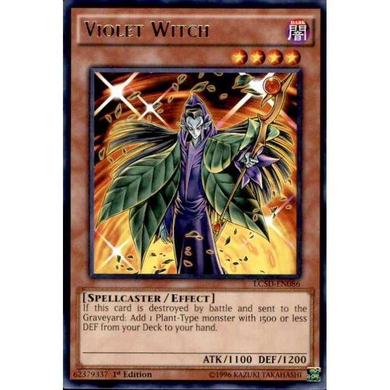 YuGiOh Legendary Collection Mega Pack Rare Violet Witch LC5D-EN086 - Walmart.com YuGiOh Legendary Collection Mega Pack Rare Violet Witch LC5D-EN086 - Walmart.com