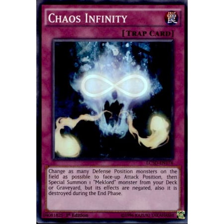 YuGiOh Legendary Collection Mega Pack Super Rare Chaos Infinity LC5D-EN174