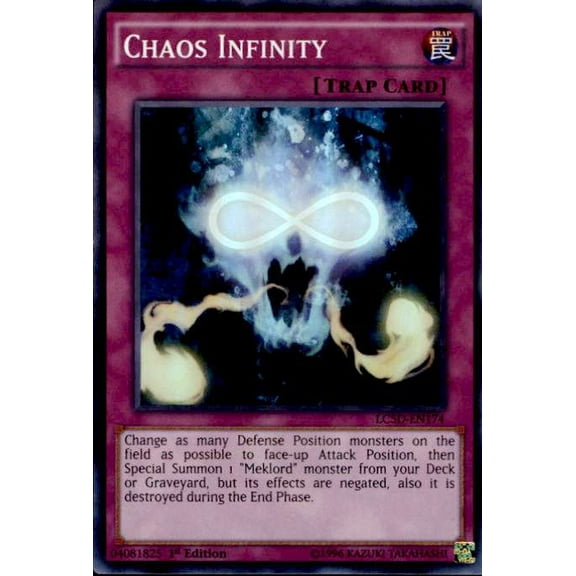 YuGiOh Legendary Collection Mega Pack Super Rare Chaos Infinity LC5D-EN174