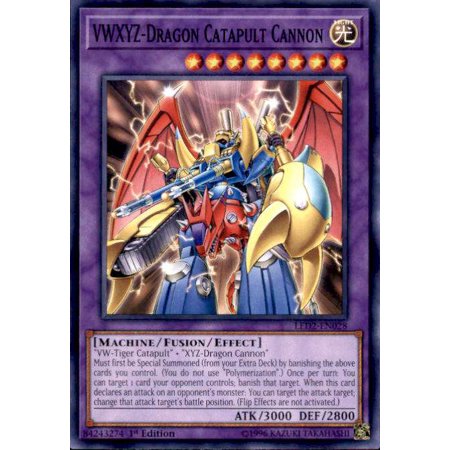 YuGiOh Legendary Duelists: Ancient Millennium VWXYZ-Dragon Catapult Cannon LED2-EN028