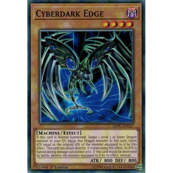 YuGiOh Legendary Duelists Common Cyberdark Edge LEDU-EN027