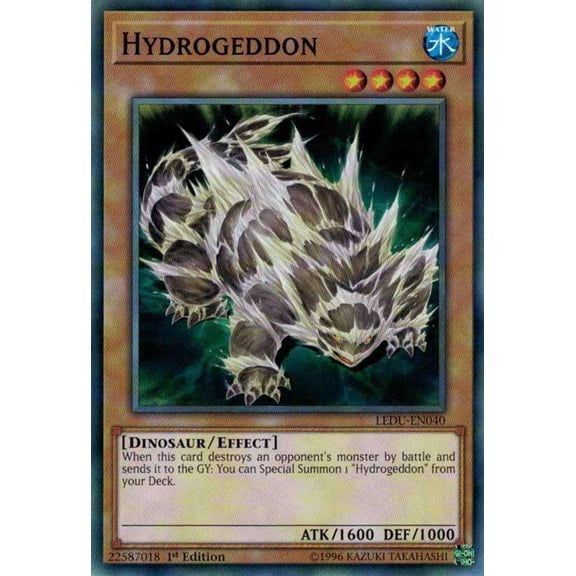 YuGiOh Legendary Duelists Common Hydrogeddon LEDU-EN040