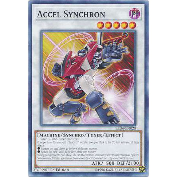 YuGiOh Legendary Duelists: Magical Hero Common Accel Synchron LED6-EN028