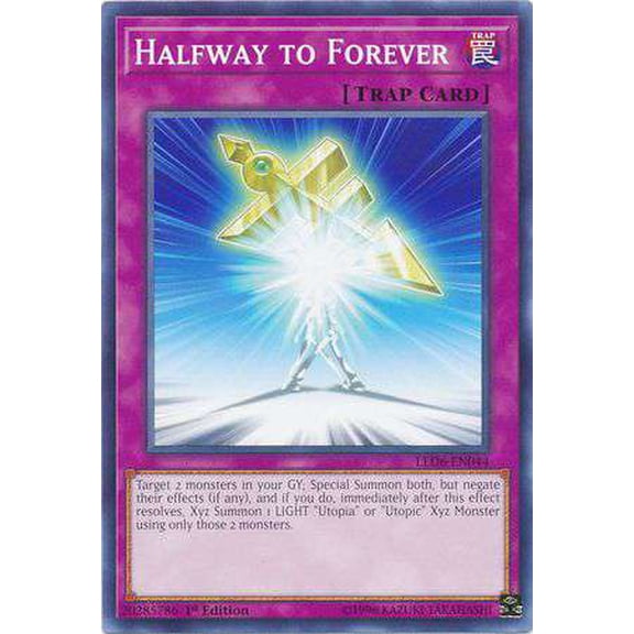 YuGiOh Legendary Duelists: Magical Hero Common Halfway to Forever LED6-EN044
