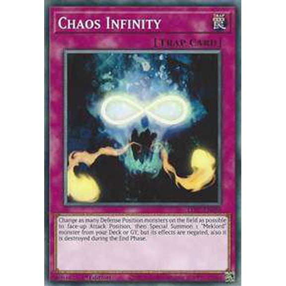 YuGiOh Legendary Duelists Rage of Ra Common Chaos Infinity LED7-EN030