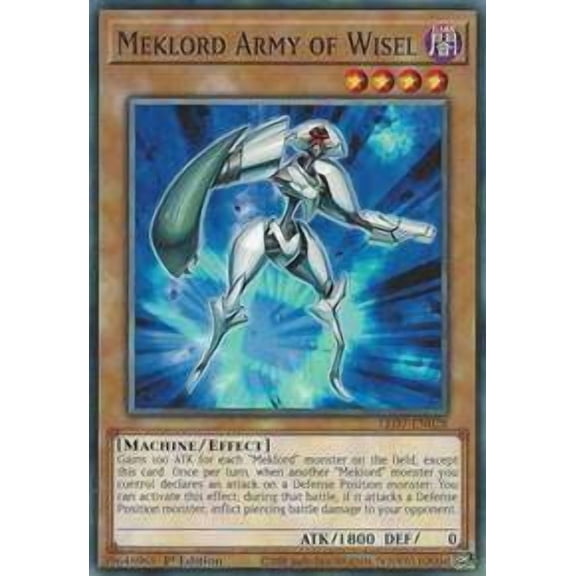 YuGiOh Legendary Duelists Rage of Ra Common Meklord Astro Dragon Asterisk LED7-EN027