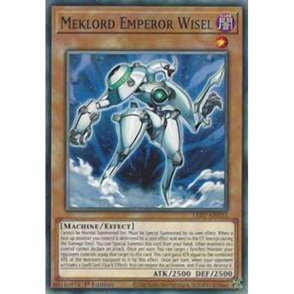 YuGiOh Legendary Duelists Rage of Ra Common Meklord Emperor Wisel LED7-EN023