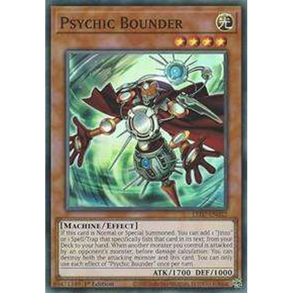 YuGiOh Legendary Duelists Rage of Ra Super Rare Psychic Bounder LED7-EN032