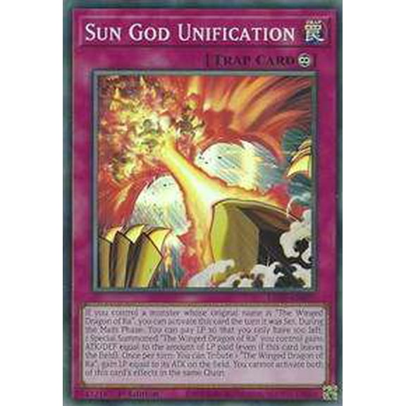 YuGiOh Legendary Duelists: Rage of Ra Sun God Unification LED7-EN007