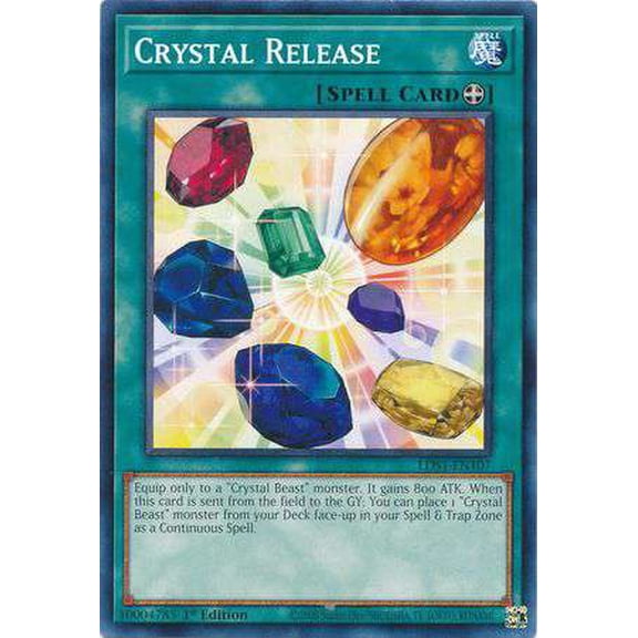 YuGiOh Legendary Duelists: Season 1 Common Crystal Release LDS1-EN107