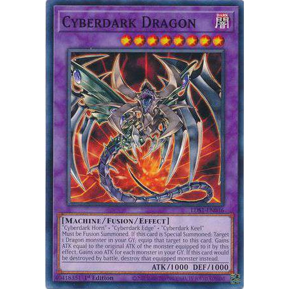 YuGiOh Legendary Duelists: Season 1 Common Cyberdark Dragon LDS1-EN036