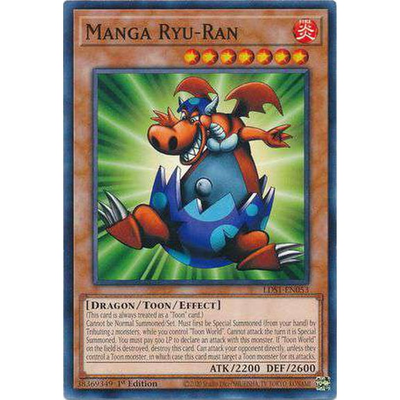 YuGiOh Legendary Duelists: Season 1 Common Manga Ryu-Ran LDS1-EN053