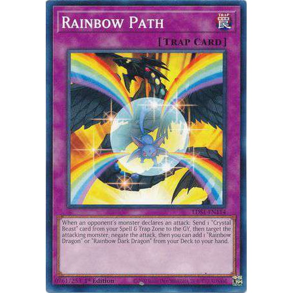 YuGiOh Legendary Duelists: Season 1 Common Rainbow Path LDS1-EN114 [Variant]