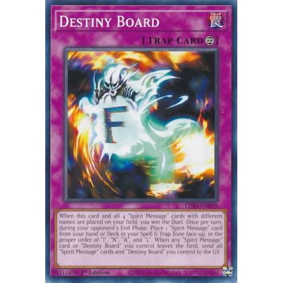 YuGiOh Legendary Duelists: Season 3 Common Destiny Board LDS3-EN018