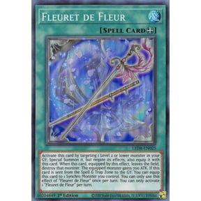 YuGiOh Legendary Duelists: Synchro Storm Super Rare Fleuret de Fleur LED8-EN025