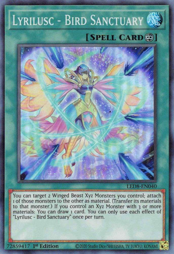YuGiOh Legendary Duelists: Synchro Storm Super Rare Lyrilusc - Bird Sanctuary LED8-EN040 - Walmart.com YuGiOh Legendary Duelists: Synchro Storm Super Rare Lyrilusc - Bird Sanctuary LED8-EN040 - Walmart.com