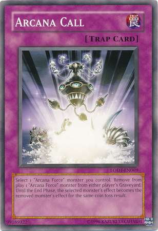 Coin Toss Effect Card Yu-Gi-Oh! Arcana Force XIV - Temperance (LODT-EN014)  | Light Of Destruction Single Card Light Of Destruction Rare Card