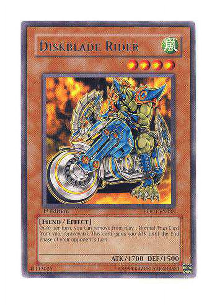 Yu-Gi-Oh! Carta Singola Diskblade Rider (LODT-EN035) - Light Of Destruction - 1st Edition, Mostra Effetto