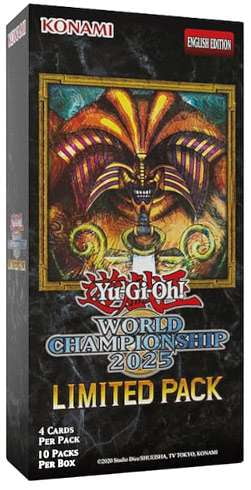 Yu-Gi-Oh! CCG Limited Pack World Championship 2025 Booster