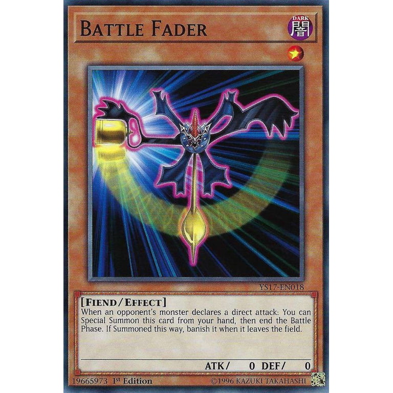 yugioh cards like battle fader YuGiOh Link Strike Battle Fader YS17-EN018