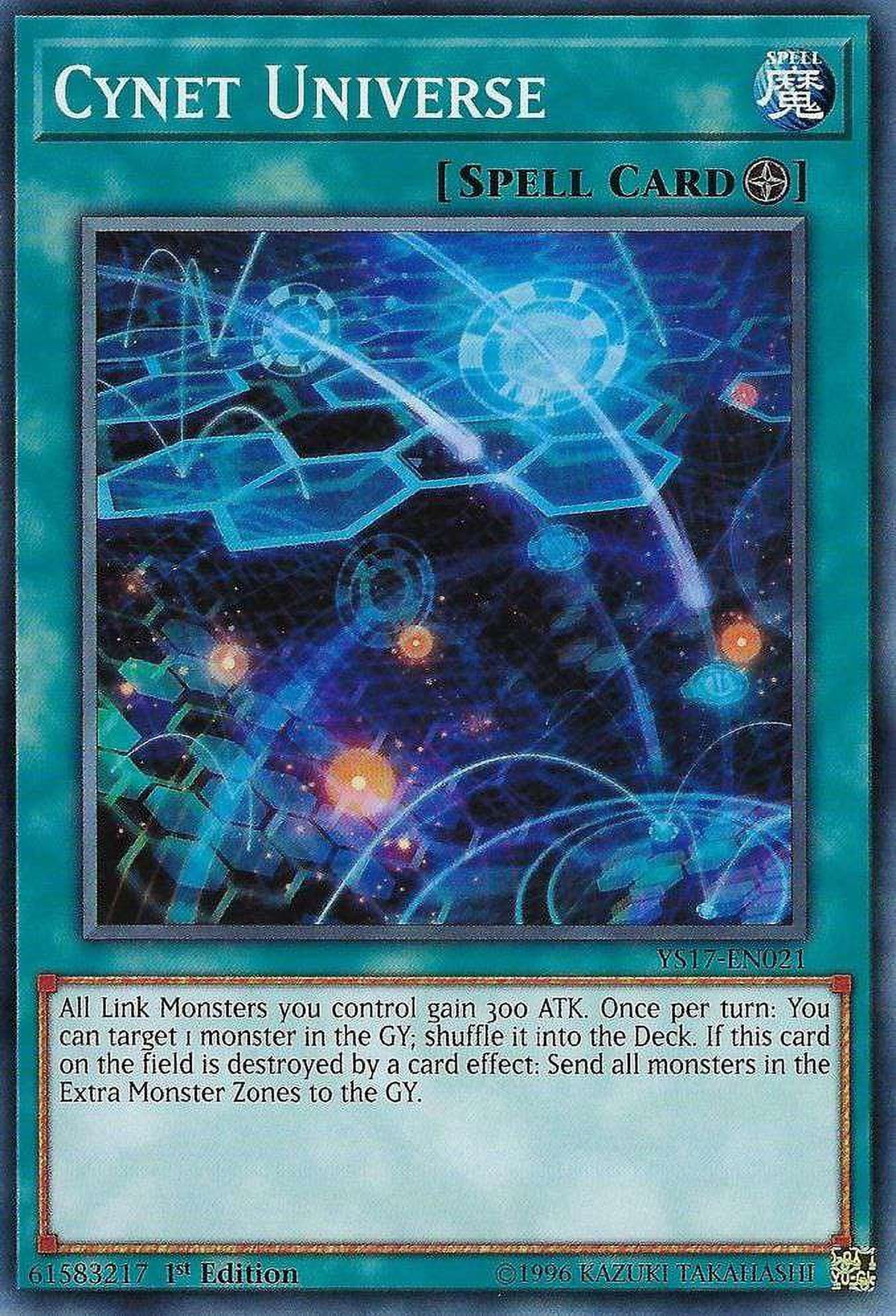 YuGiOh Link Strike Cynet Universe YS17-EN021 - Walmart.com