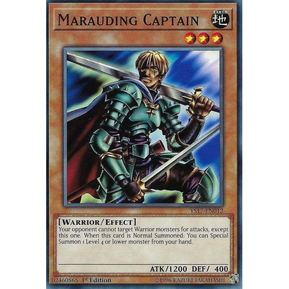 YuGiOh Link Strike Marauding Captain YS17-EN012