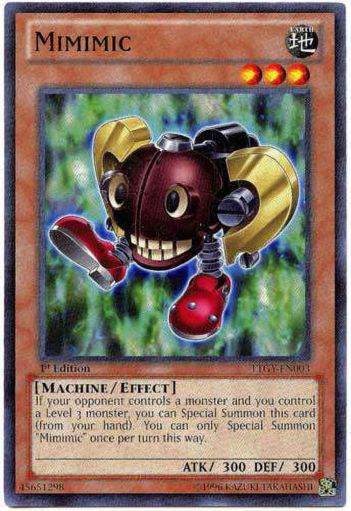 YuGiOh Lord of the Tachyon Galaxy Common Mimimic LTGY-EN003