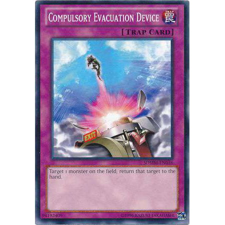 YuGiOh Machina Mayhem Structure Deck Common Compulsory Evacuation Device SDMM-EN036
