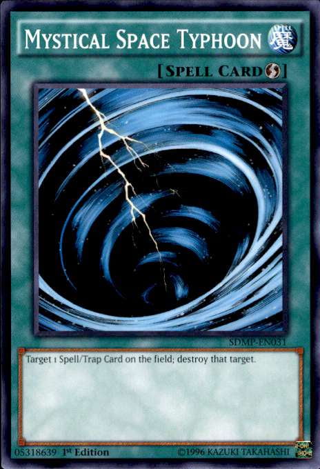YuGiOh Master of Pendulum Structure Deck Common Mystical Space Typhoon SDMP-EN031 - Walmart.com YuGiOh Master of Pendulum Structure Deck Common Mystical Space Typhoon SDMP-EN031 - Walmart.com