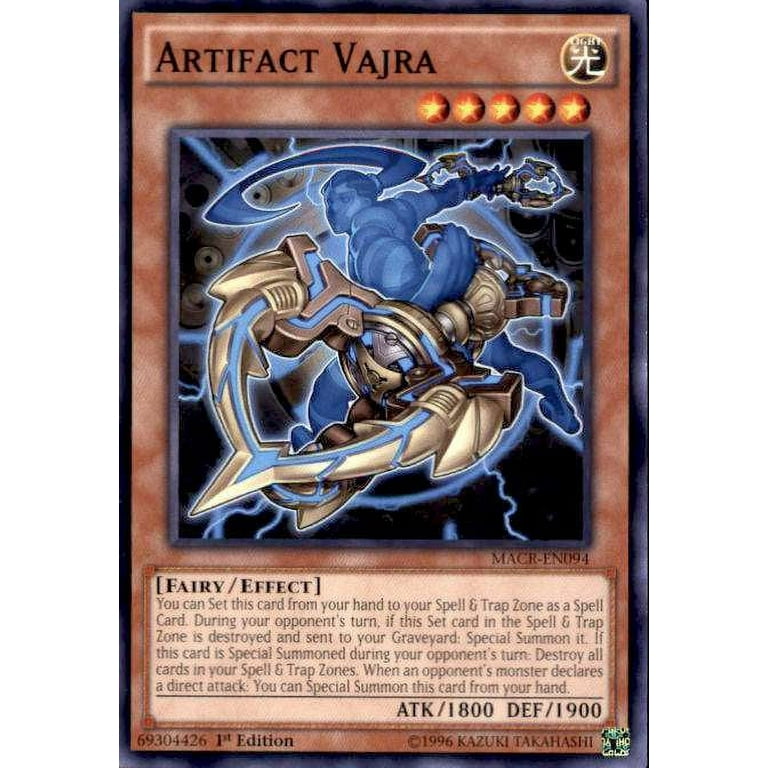 YuGiOh Maximum Cris Artifact Vajra MACR-EN094 - Walmart.com