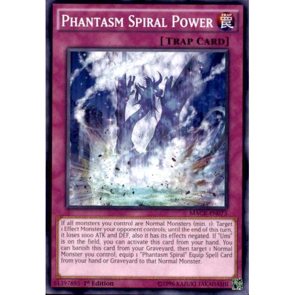 YuGiOh Maximum Cris Phantasm Spiral Power MACR-EN073