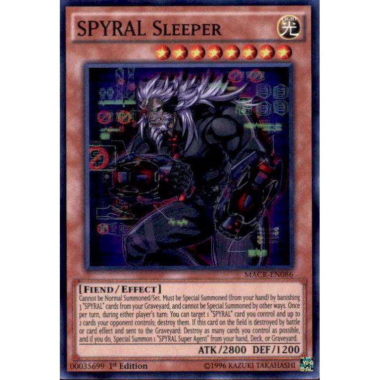 yugioh spyral cards Yu-Gi-Oh! - Tough - OP07-EN005 - Super Rare - Unlimited Edition Once per turn SPYRAL Double Agent - 25th