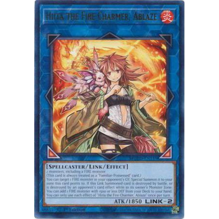 YuGiOh Maximum Gold: El Dorado Rare Hiita the Fire Charmer, Ablaze MGED-EN119 - Walmart.com YuGiOh Maximum Gold: El Dorado Rare Hiita the Fire Charmer, Ablaze MGED-EN119 - Walmart.com