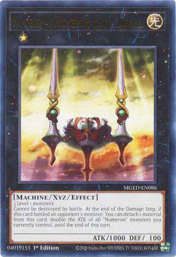 YuGiOh Maximum Gold: El Dorado Rare Number 4: Numeron Gate Catvari MGED ...