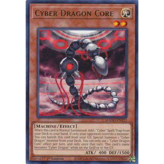 YuGiOh Maximum Gold Rare Cyber Dragon Core MAGO-EN123