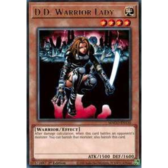 YuGiOh Maximum Gold Rare D.D. Warrior Lady MAGO-EN110