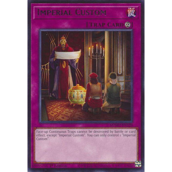 YuGiOh Maze of Muertos Rare Imperial Custom MZMU-EN120