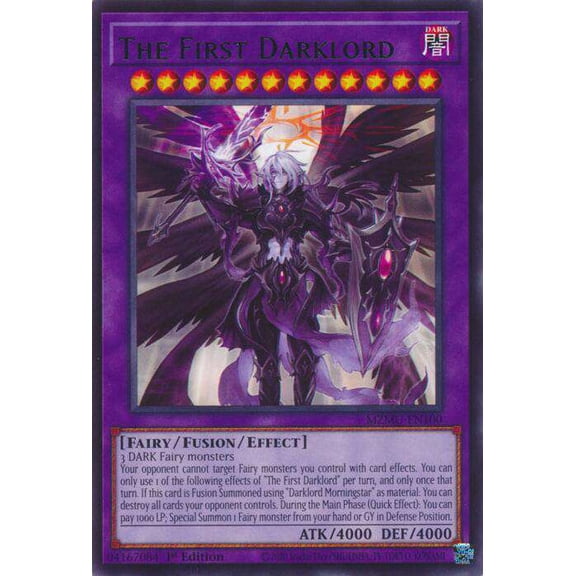 YuGiOh Maze of Muertos Rare The First Darklord MZMU-EN100
