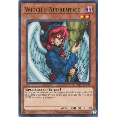 YuGiOh Metal Raiders 25th Anniversary Rare Witch's Apprentice MRD-EN121